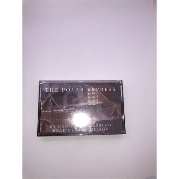 The Polar Express Cassette Tape Chris Van Allsburg Read by Liam Neeson Sealed - Picture 9 of 9